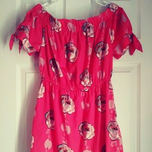 Fun Floral Mini Dress